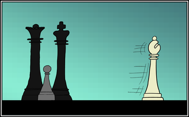 Sexism is rampant in chess. Queens are treated as pieces of.. uh, actually just as pieces.