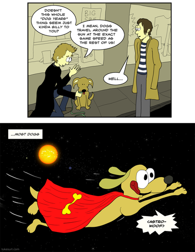 DID YOU KNOW: Disney's dog Pluto was so named as that's the planet where Space Dog lives.