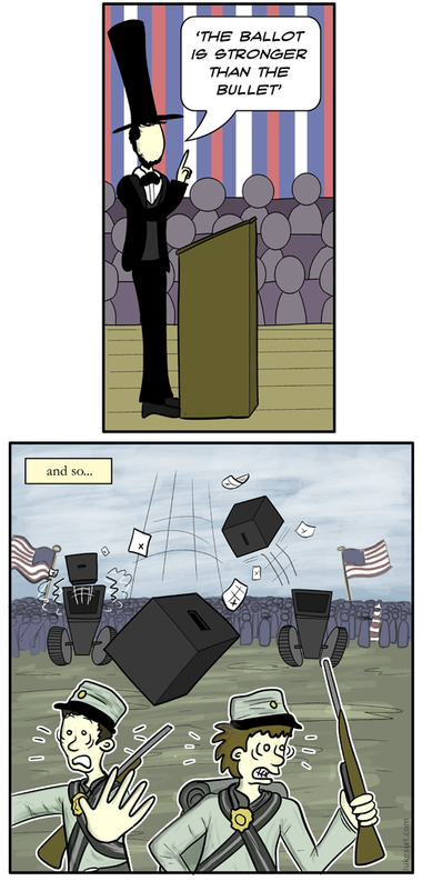 Don't worry, those ballots aren't from Ohio so they weren't doing anything useful.