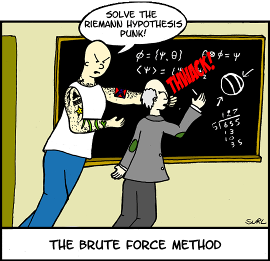 Andrew Wiles was beaten within an inch of his life before he solved Fermat's Last Theorem