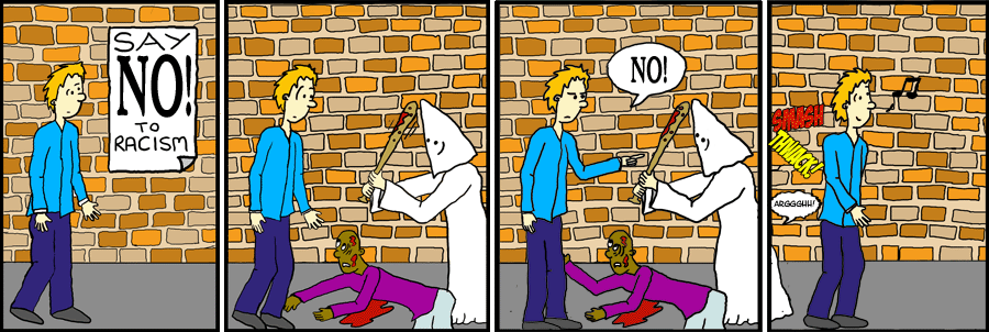 The secret is to be assertive, but also polite.