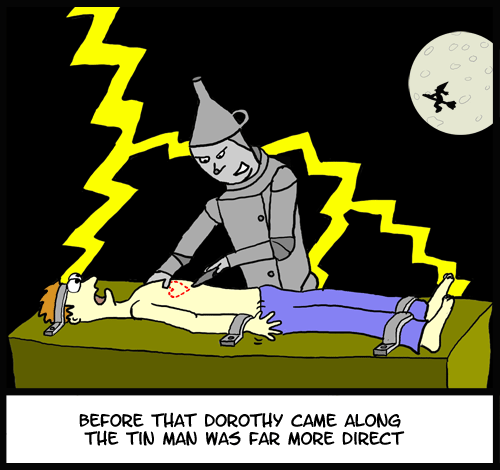 Don't get me started on the Scarecrow...