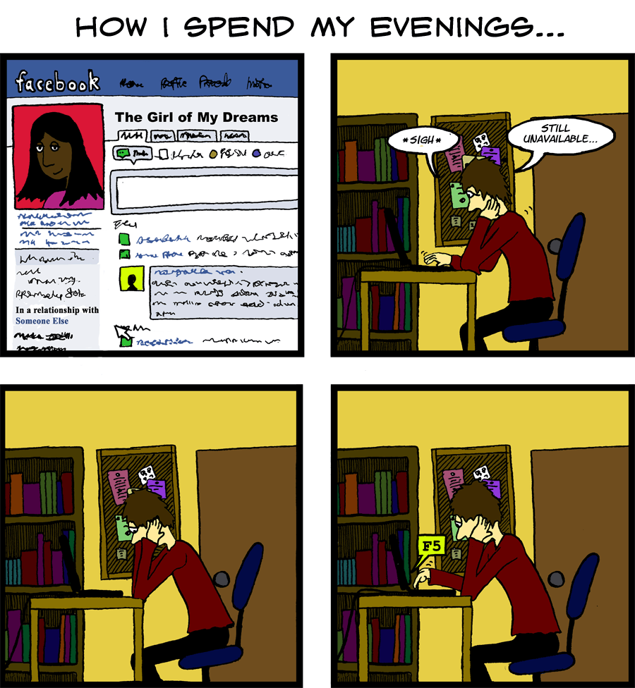 And repeat... I wish she'd just set up an RSS feed